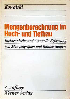 Mengenberechnung im Hoch- und Tiefbau - корица