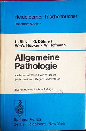 Allgemeine Pathologie – Bleyl, Döhnert, Höpker, Hofmann