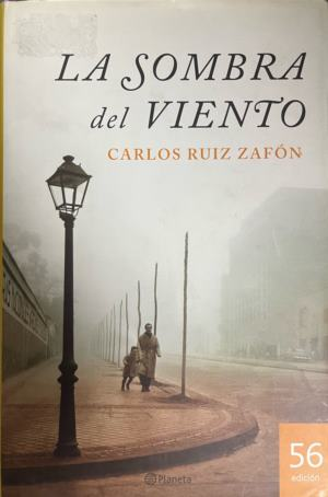 Корица на La sombra del viento от Carlos Ruiz Zafón