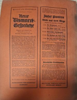 Europäische Revue Heft 8 August 1941 - вътрешна страница