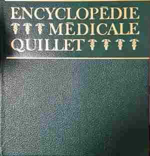 Encyclopédie Médicale Quillet - корица
