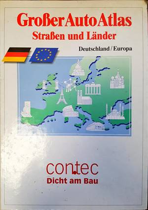 Großer AutoAtlas - Straßen und Länder