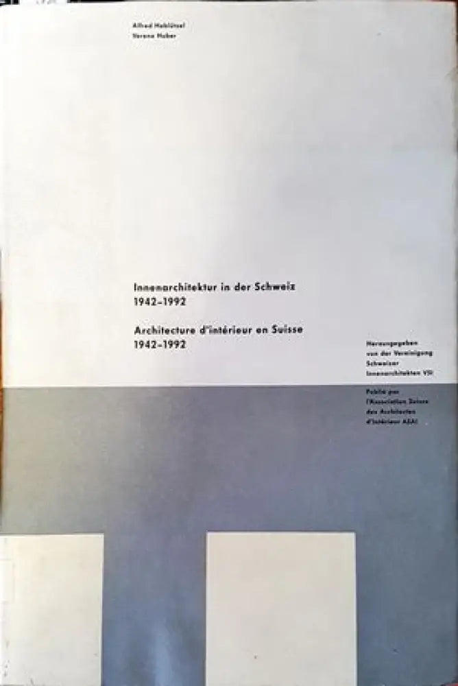 Innenarchitektur in der Schweiz - Книги