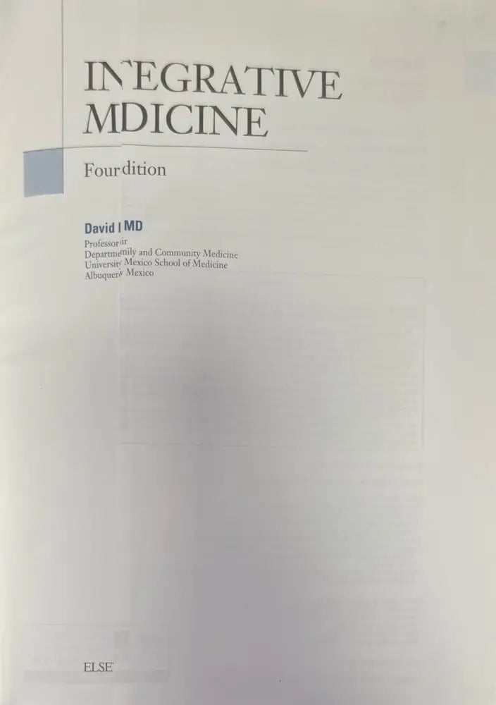 Integrative medicine. Fourth Edition - Книги