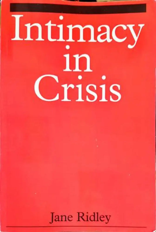 Intimacy in Crisis - Книги