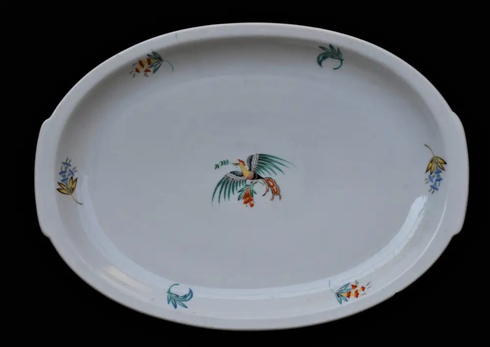 Историческа чиния/плато на ’Bohemia Ceramic Works’ - antique