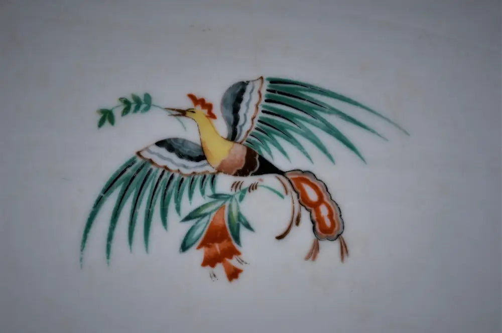 Историческа чиния/плато на ’Bohemia Ceramic Works’ - antique
