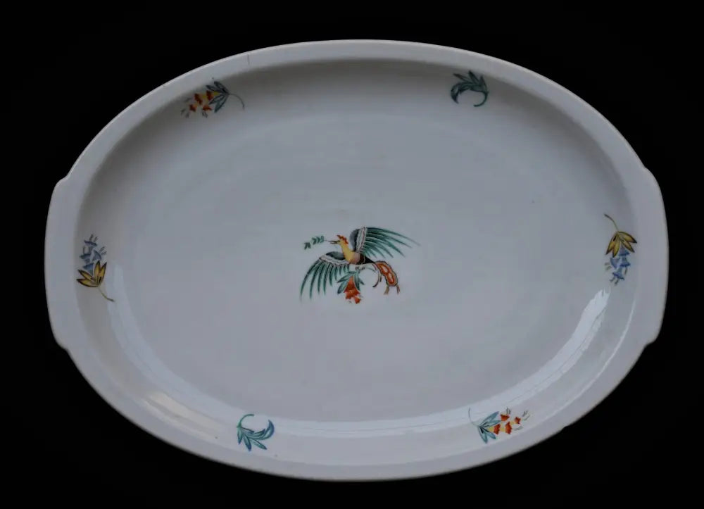 Историческа чиния/плато на ’Bohemia Ceramic Works’ - antique