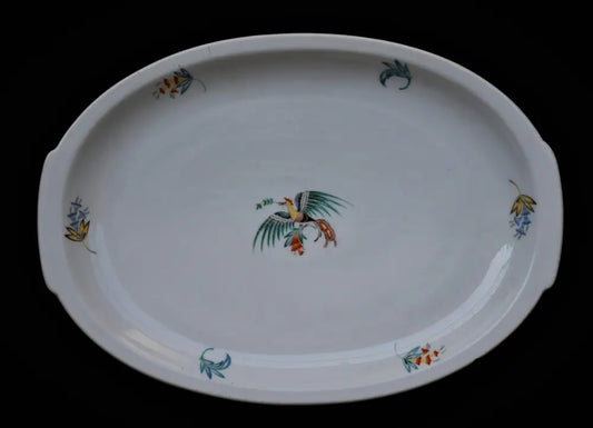 Историческа чиния/плато на ’Bohemia Ceramic Works’ - antique