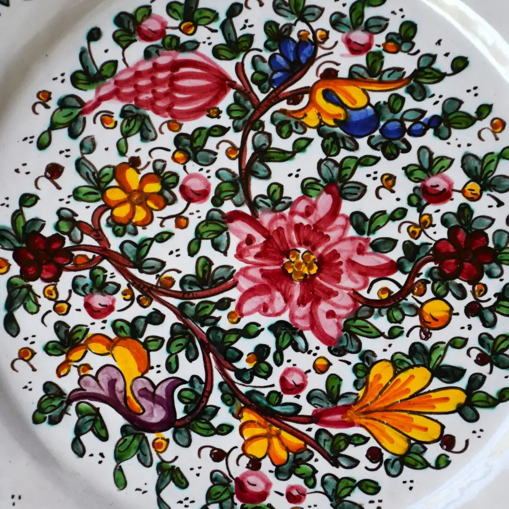 Италианска чиния от Губио 1940-50те - antique