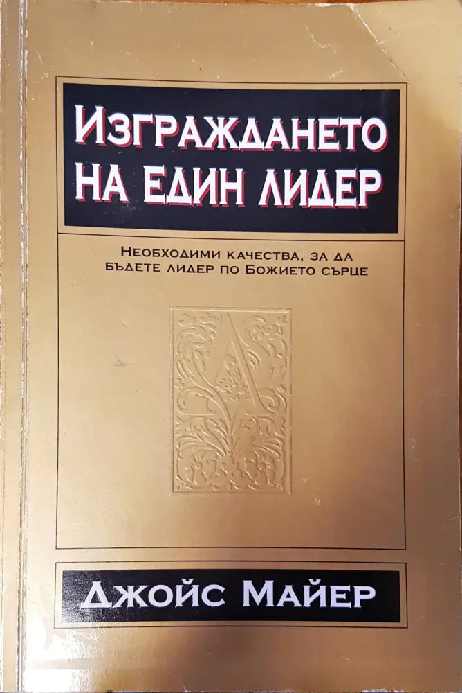 Изграждането на един лидер - Книги