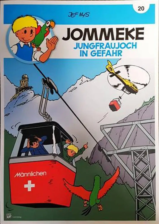 Jommeke. 20 Jungfraujoch in gefahr - Книги