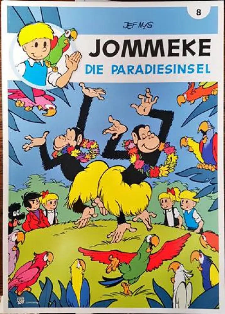 Jommeke. 8 Die Paradiesinsel - Книги