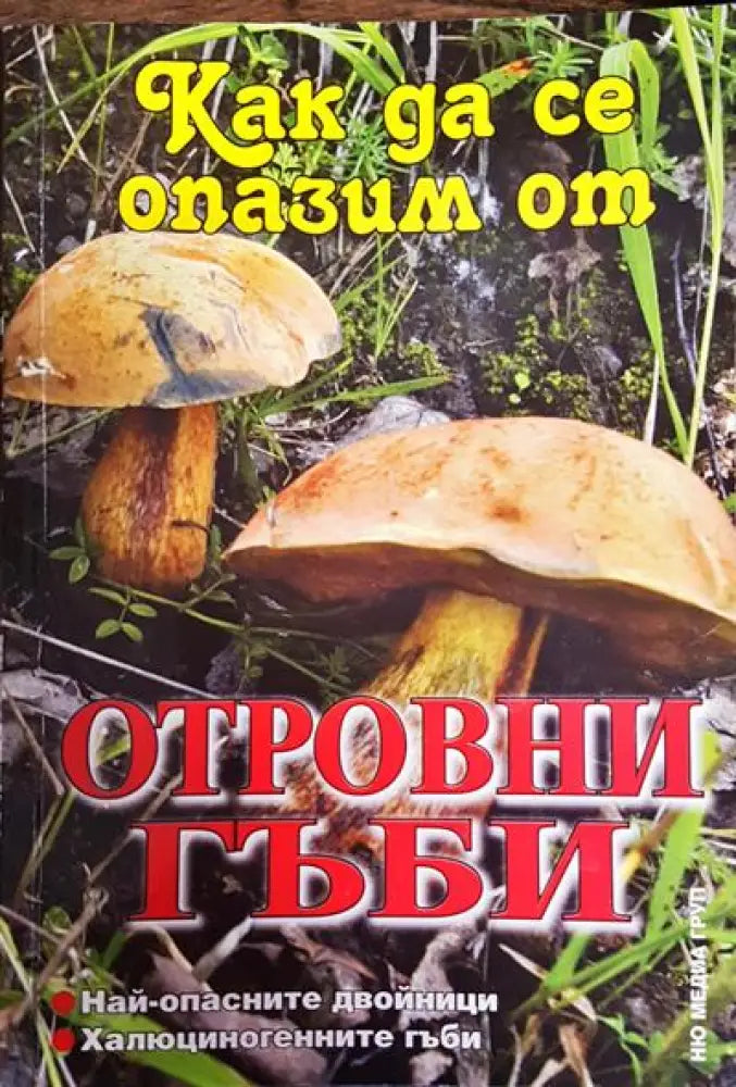 Как да се опазим от отровни гъби - Книги