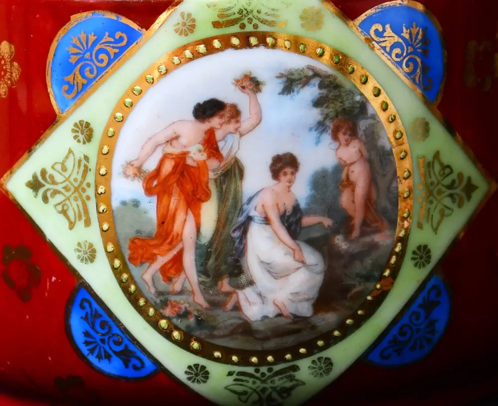 Кана и захарница във виенски стил. Колекционни. - antique