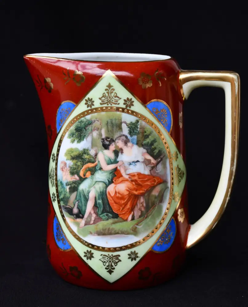 Кана и захарница във виенски стил. Колекционни. - antique