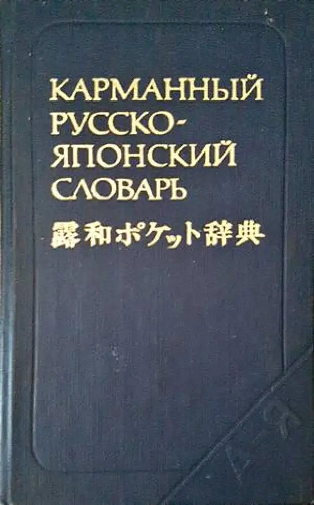 Карманный русско-японский словарь - Книги