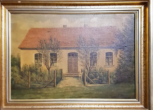 Картина масло - antique