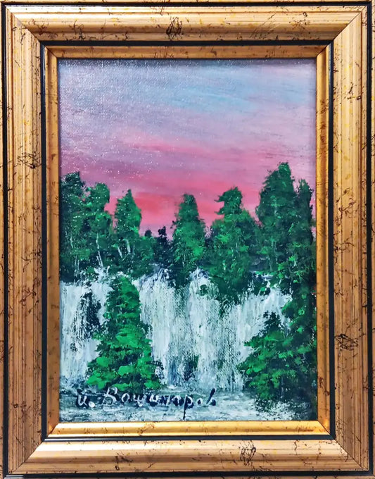 Картина масло върху платно с рамка (488) - Картина