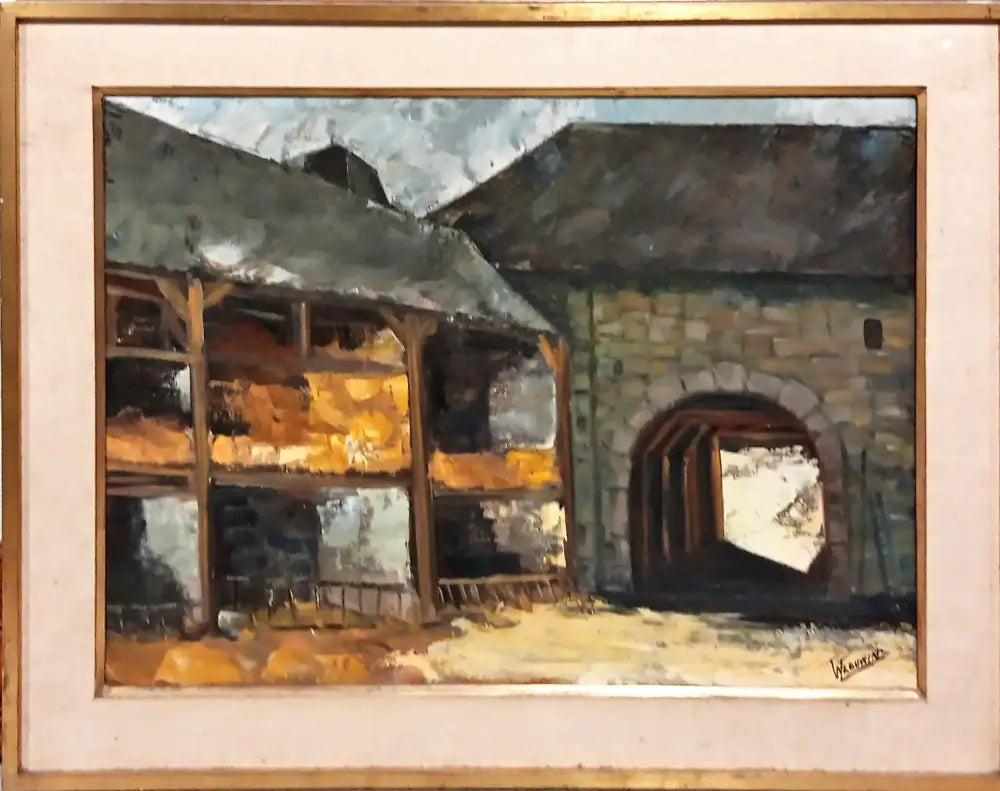 Картина масло върху платно с рамка (551) - Картина