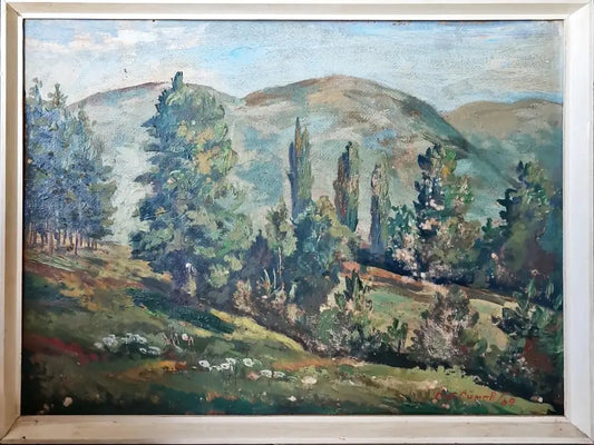 Картина върху фазер с рамка (159) - Картина