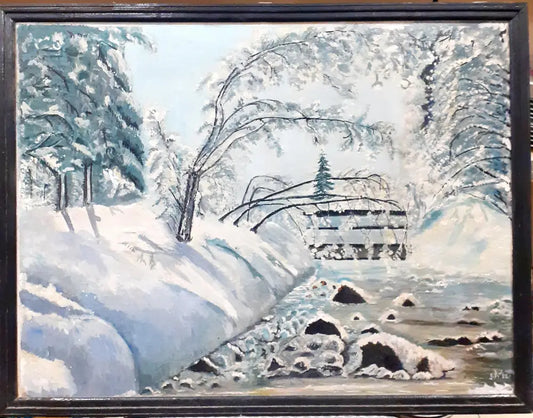 Картина върху фазер с рамка (386) - Картина
