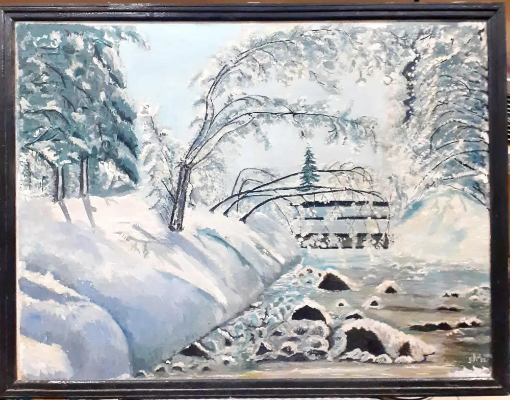 Картина върху фазер с рамка (386) - Картина