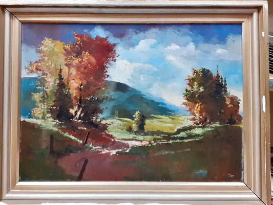 Картина върху фазер с рамка (388) - Картина