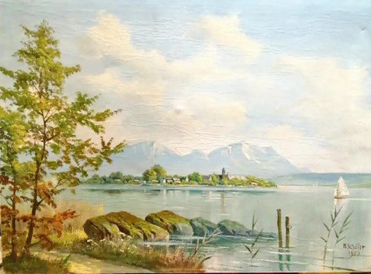 Картина върху платно без рамка масло (179) - Картина