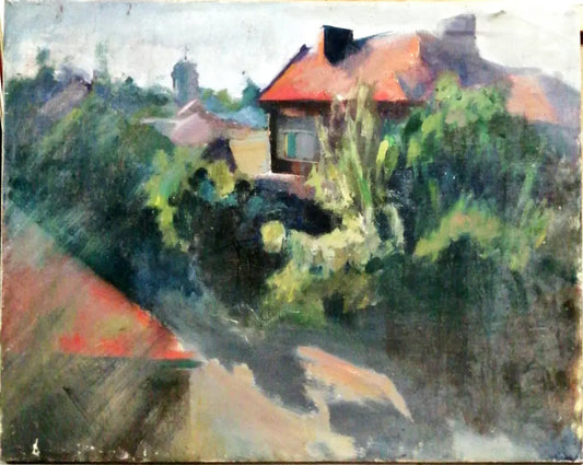Картина върху платно без рамка масло (256) - Картина