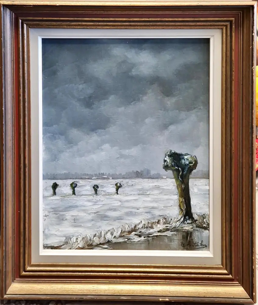 Картина върху платно с рамка (165) - Картина