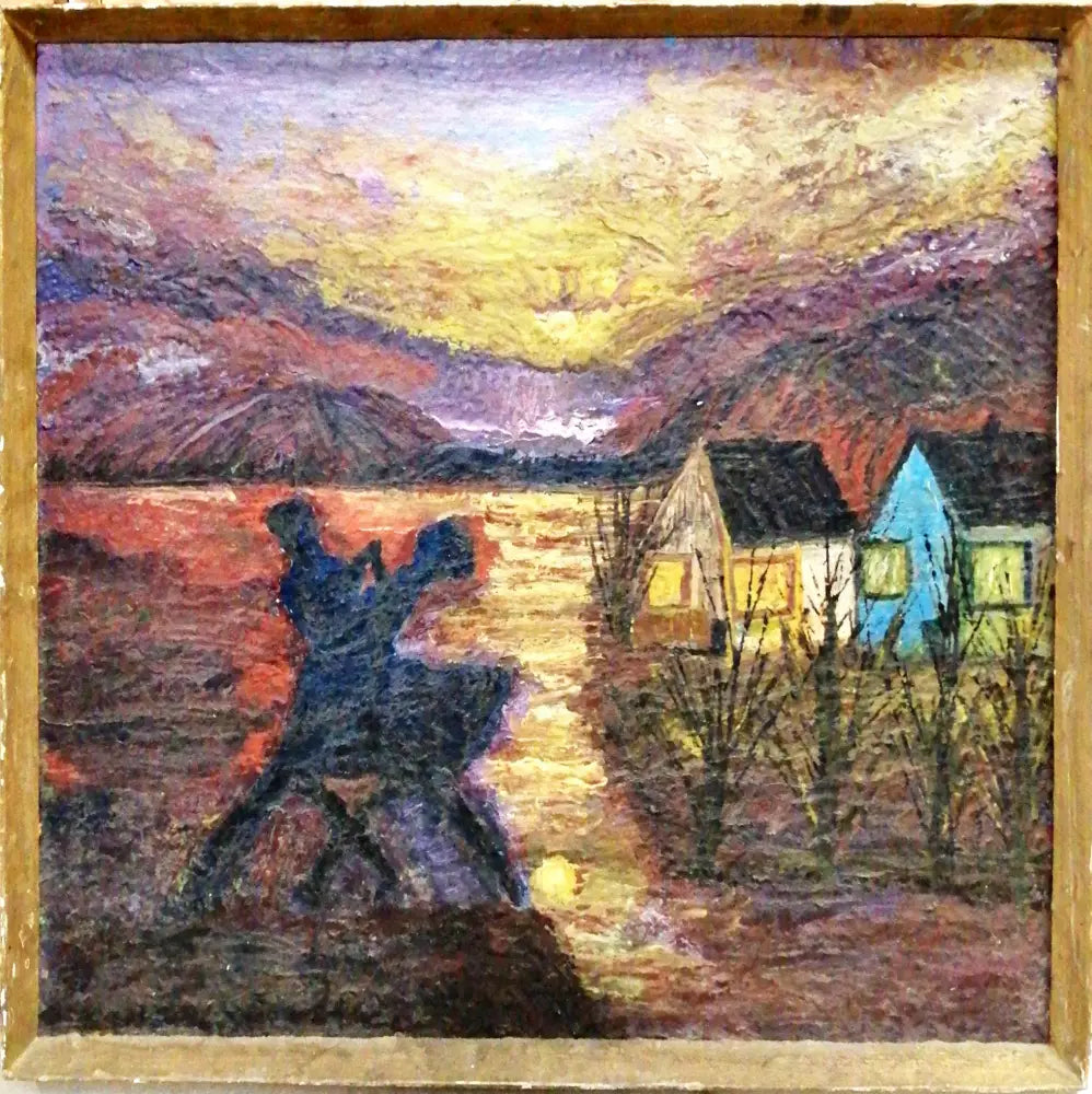 Картина върху платно с рамка масло (265) - Картина