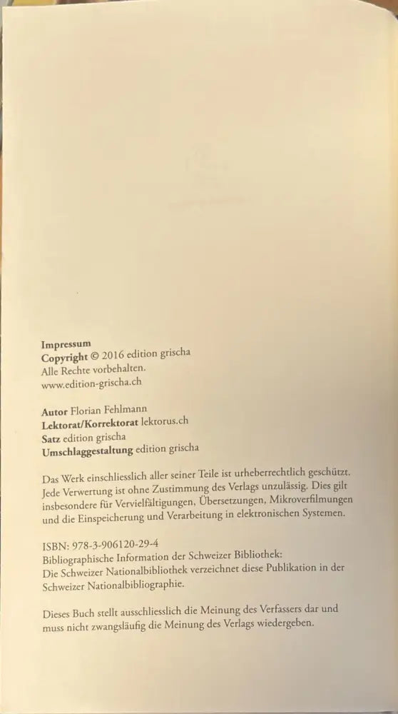 Keine Chance (406) - Книга