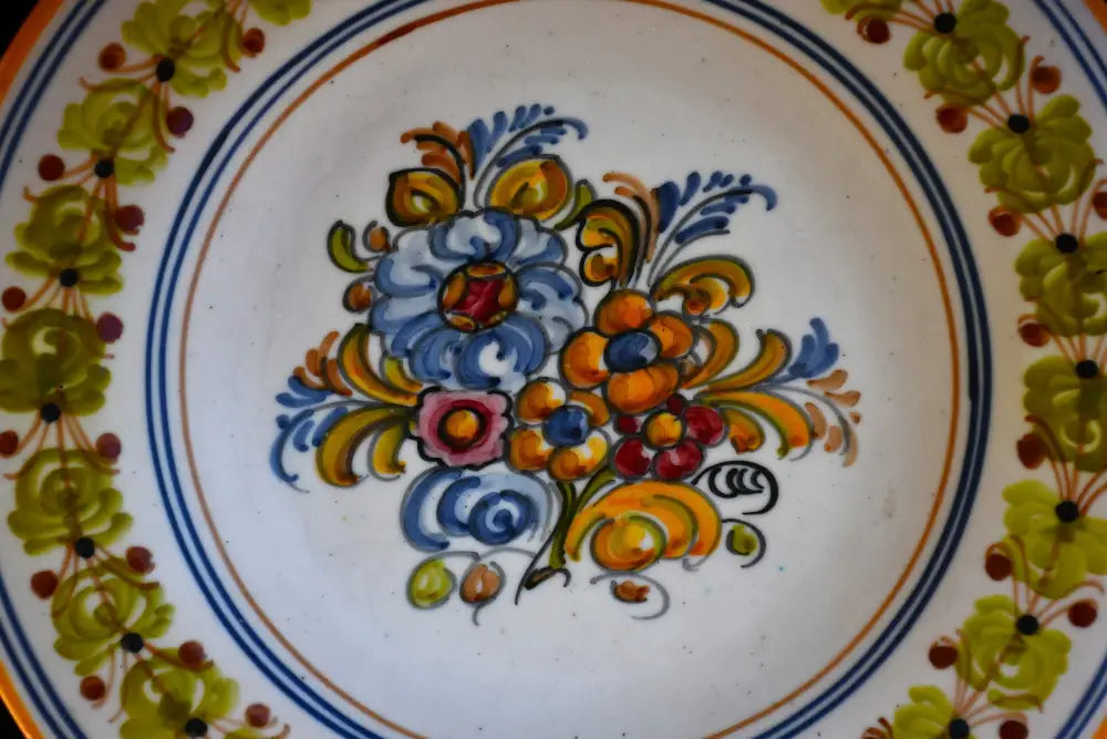 Керамична чиния Талавера де ла Рейна - Испания - antique