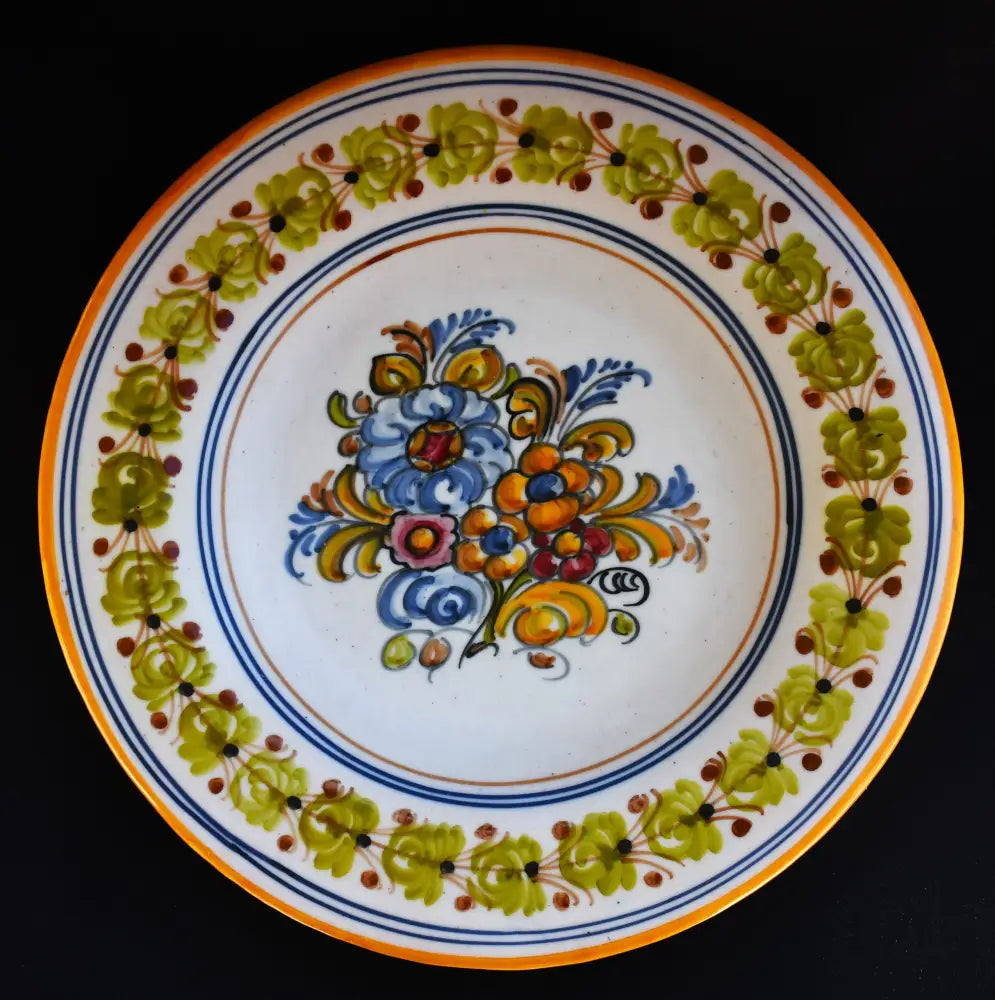Керамична чиния Талавера де ла Рейна - Испания - antique