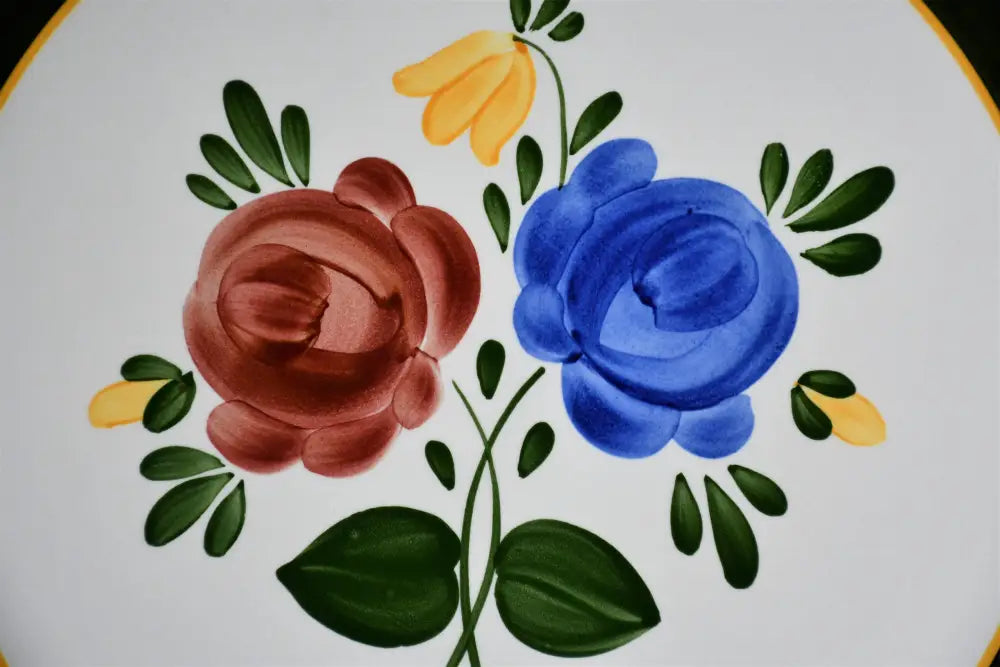 Класически винтидж поднос ’Villeroy & Boch’ модел BAUERNBLUME - antique