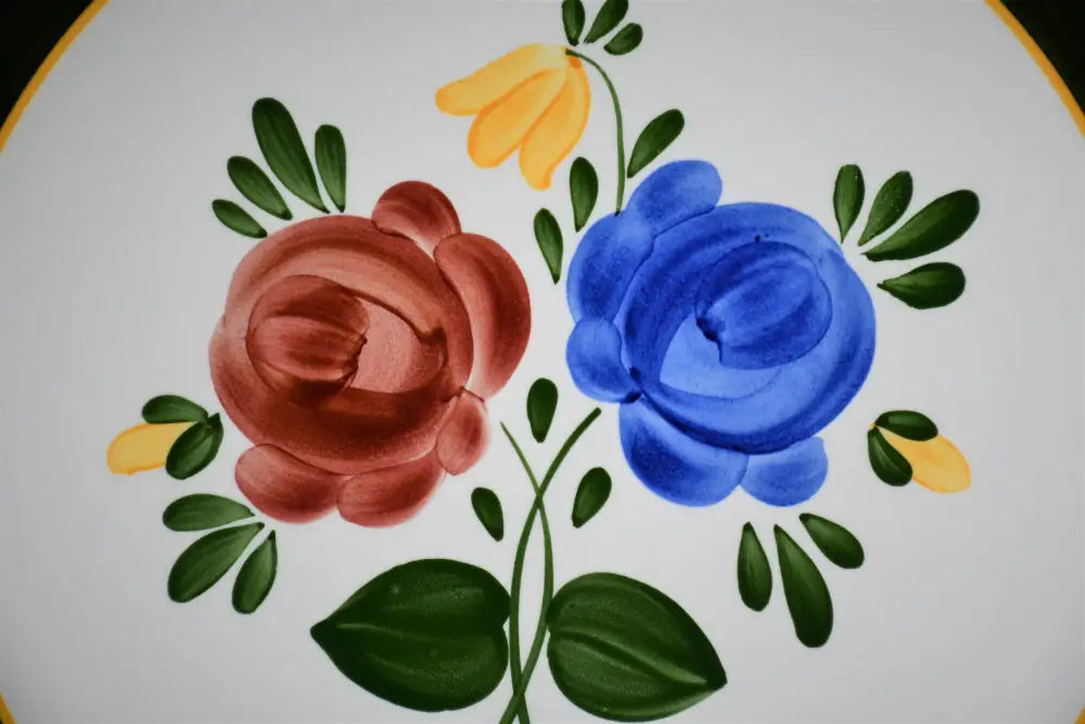 Класически винтидж поднос ’Villeroy & Boch’ модел BAUERNBLUME - antique