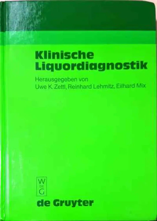 Klinische liquordiagnostik - Книги