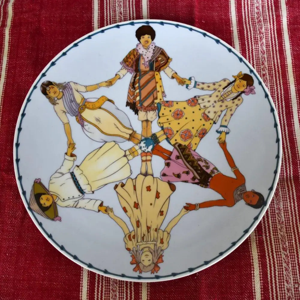 Колекционна чиния ’Международна година на детето’ - ’Villeroy & Boch’ - antique