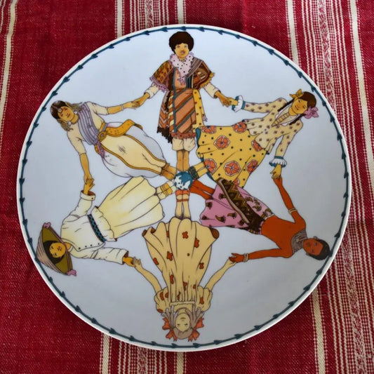 Колекционна чиния ’Международна година на детето’ - ’Villeroy & Boch’ - antique