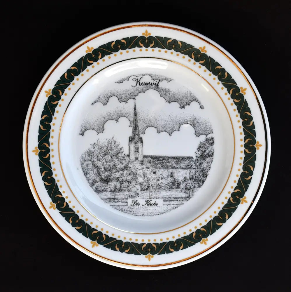 Колекционна чиния №1 Швейцария - antique