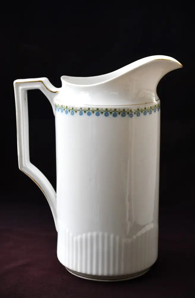 Комплект от голям старинен чайник и кана - KPM - antique