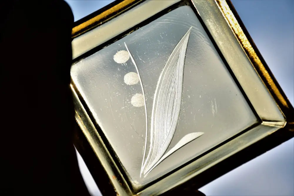 Комплект подложки за чаши Art Deco - ръчно гравирани - antique