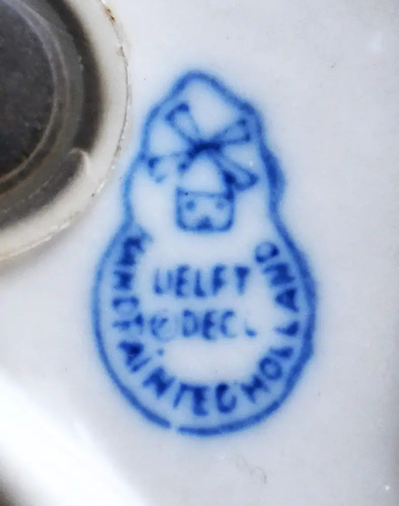 Крава-солница Delft - antique