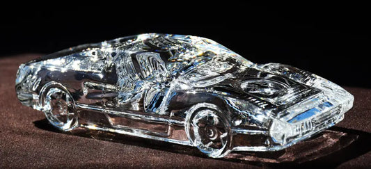 Кристален дизайнерски модел на ’Ferrari Testarossa’ - antique