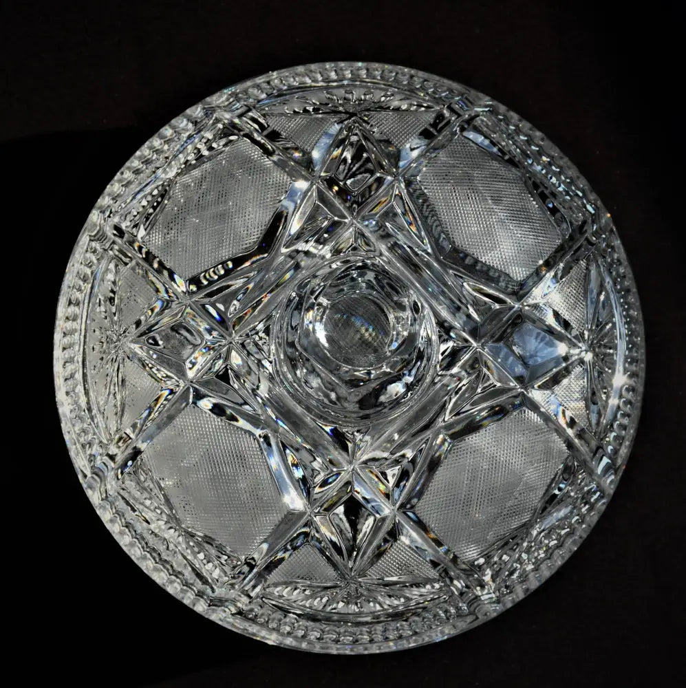Кристална винтидж бомбониера (2 кг.) - antique