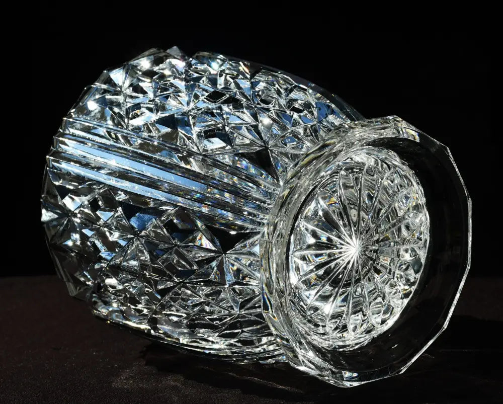 Кристална винтидж ваза Art Deco - antique