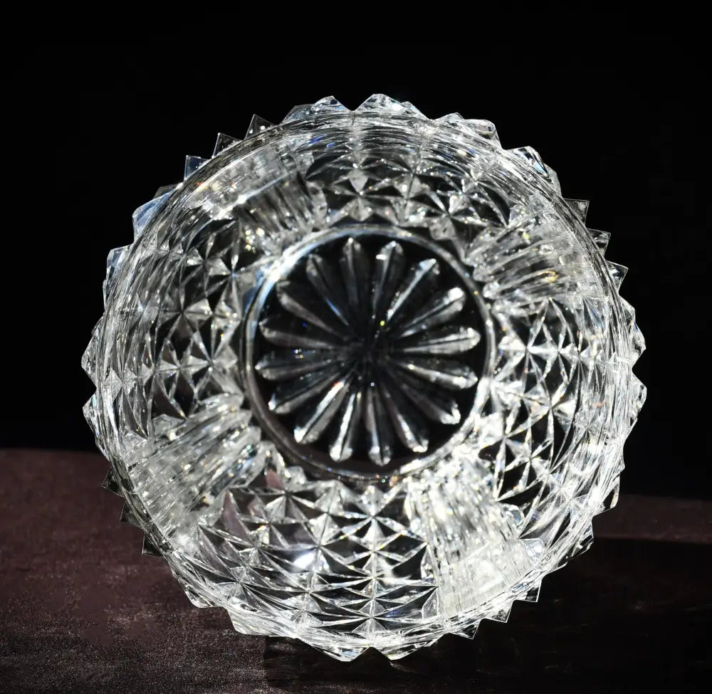 Кристална винтидж ваза Art Deco - antique