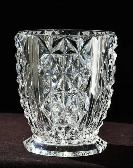 Кристална винтидж ваза Art Deco - antique