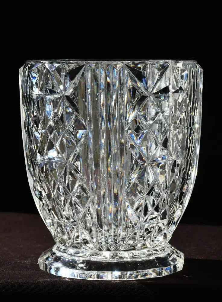 Кристална винтидж ваза Art Deco - antique